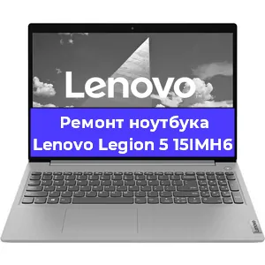 Чистка от пыли и замена термопасты на ноутбуке Lenovo Legion 5 15IMH6 в Новосибирске